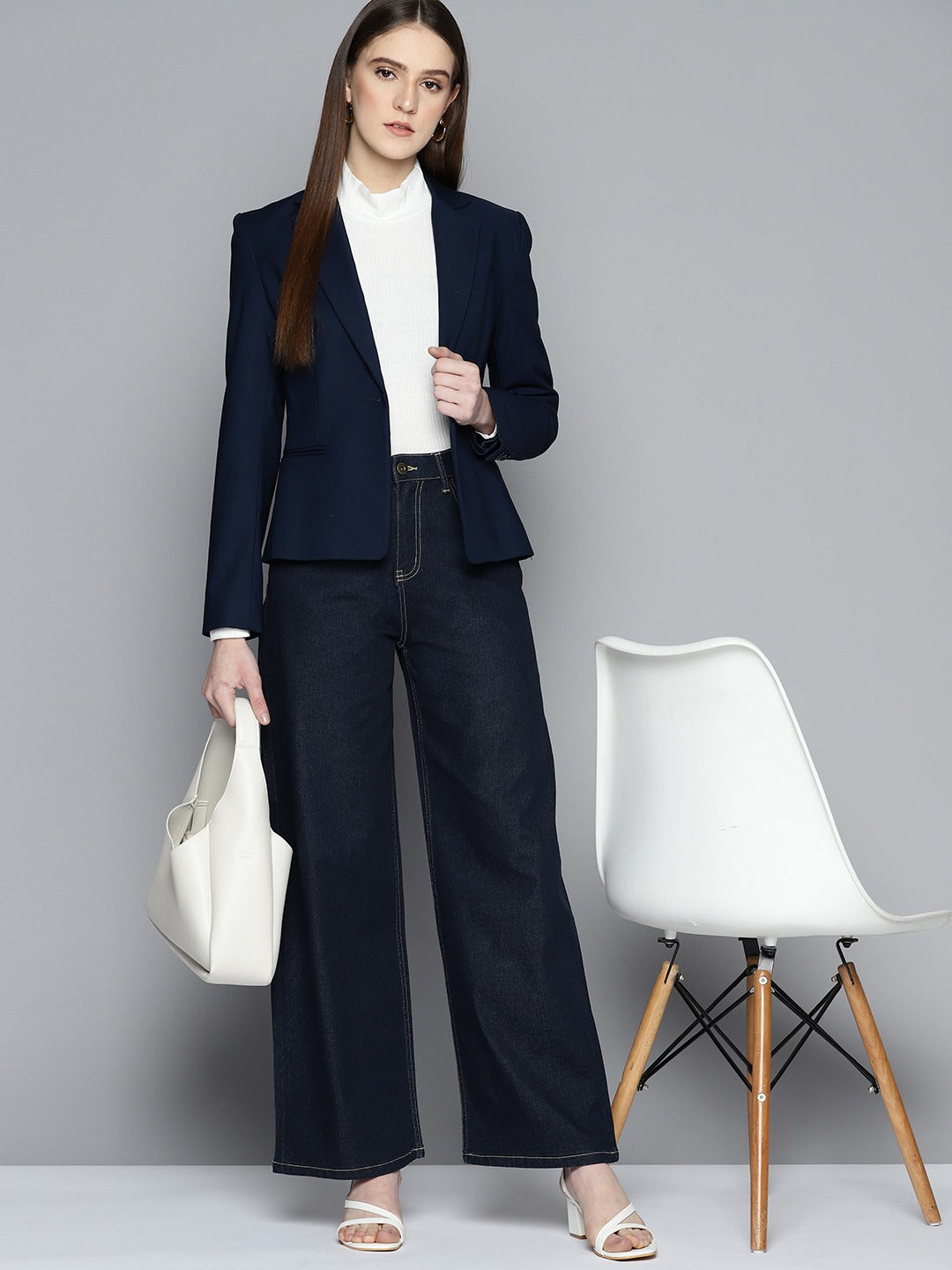 Women Flared High-Rise Jeans