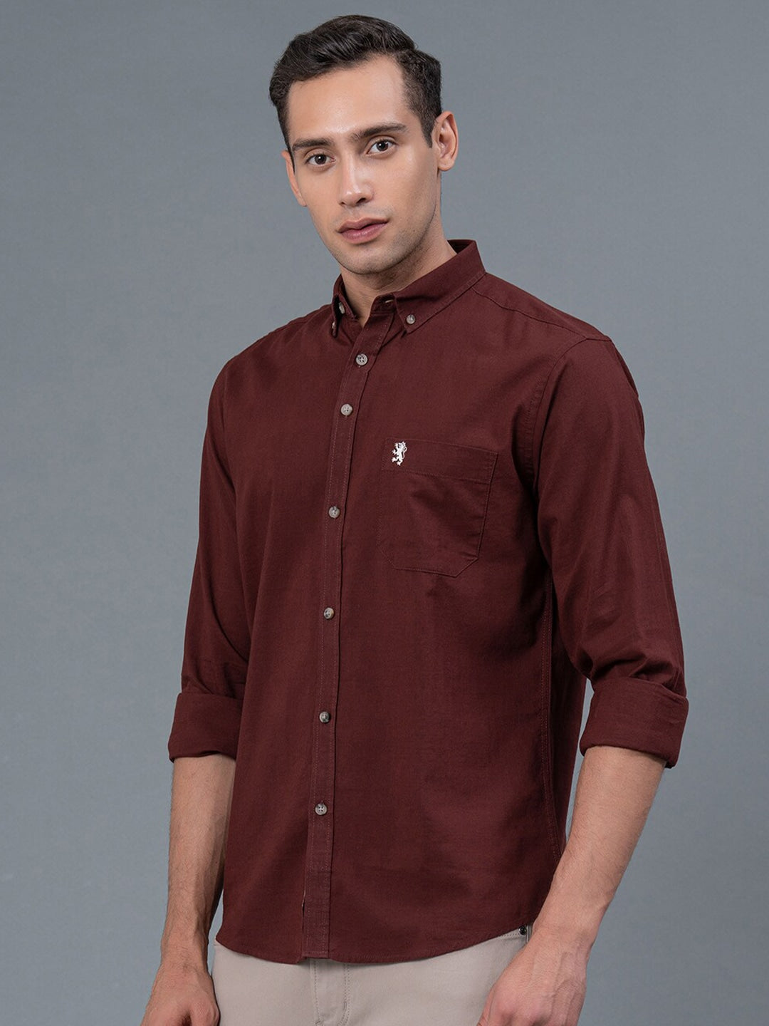 Regular Fit Pure Cotton Casual Shirt