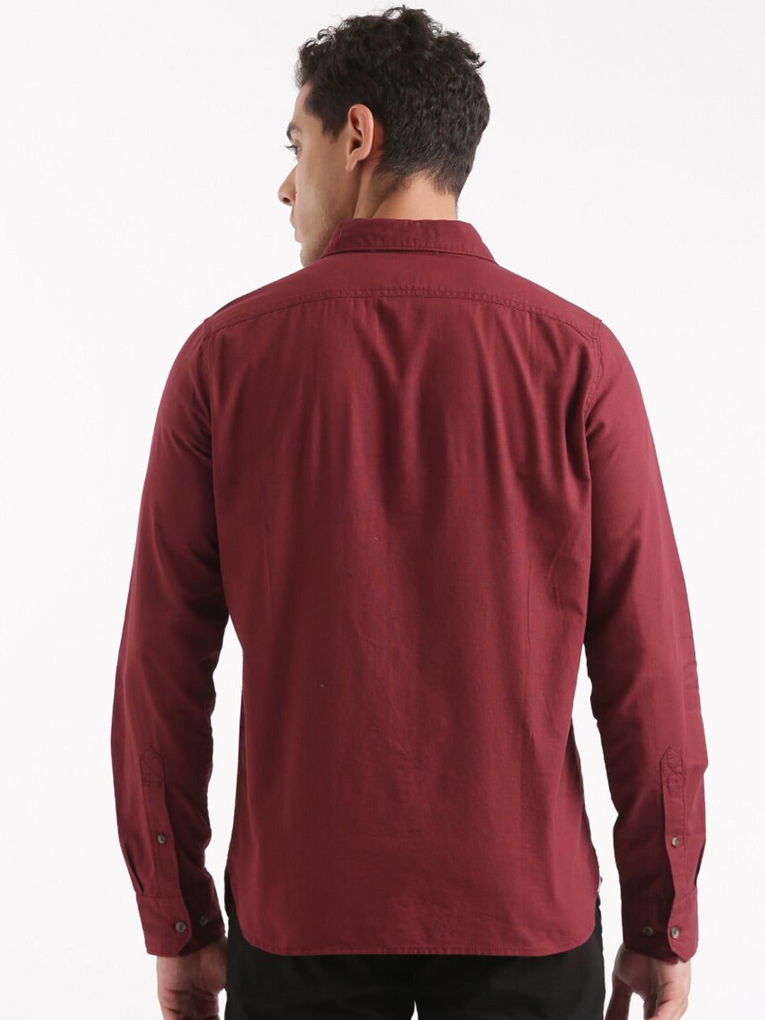 Slim Fit Linen Casual Shirt