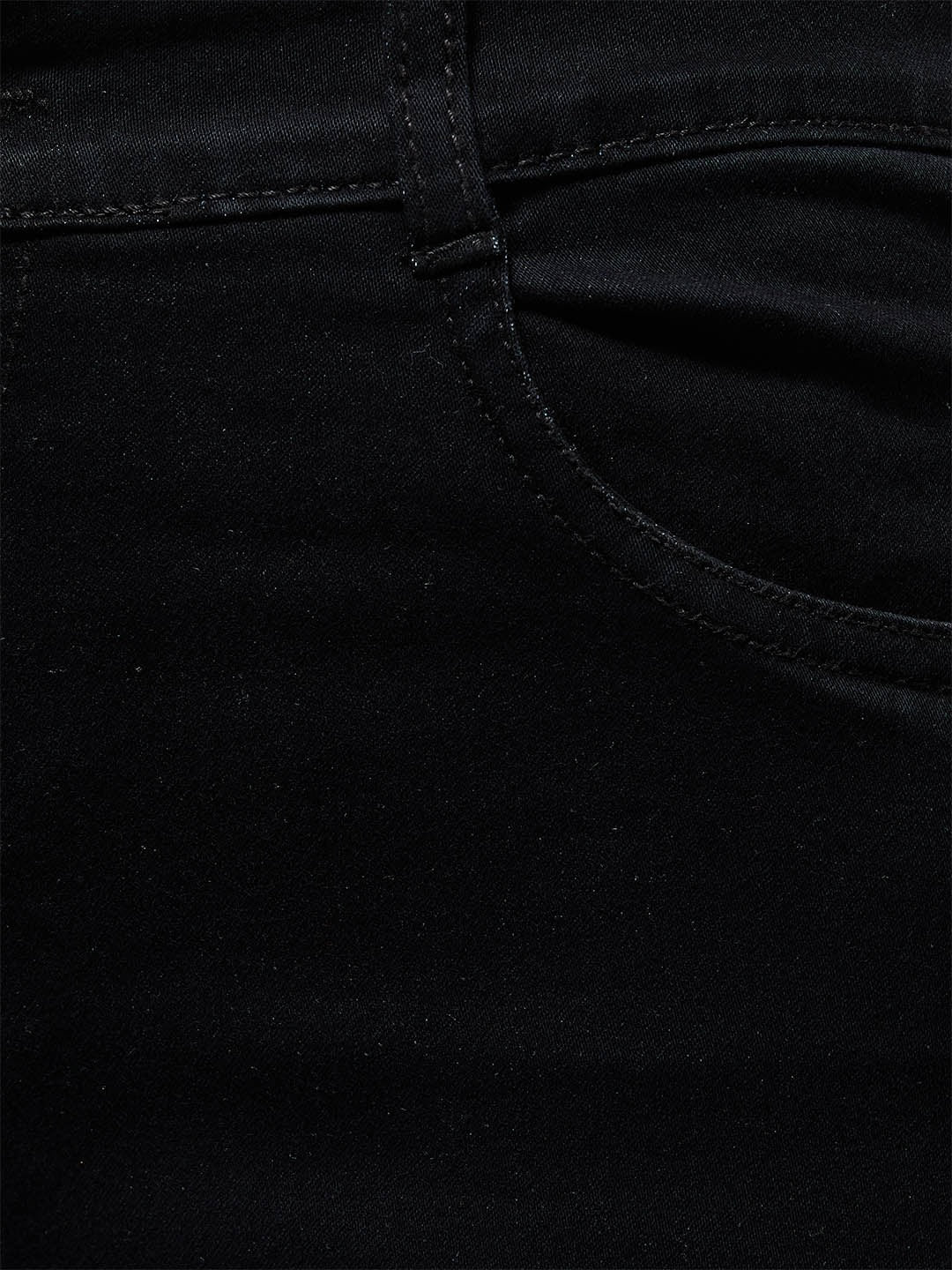 Women Black Skinny Fit High-Rise Clean Look Stretchable Jeans