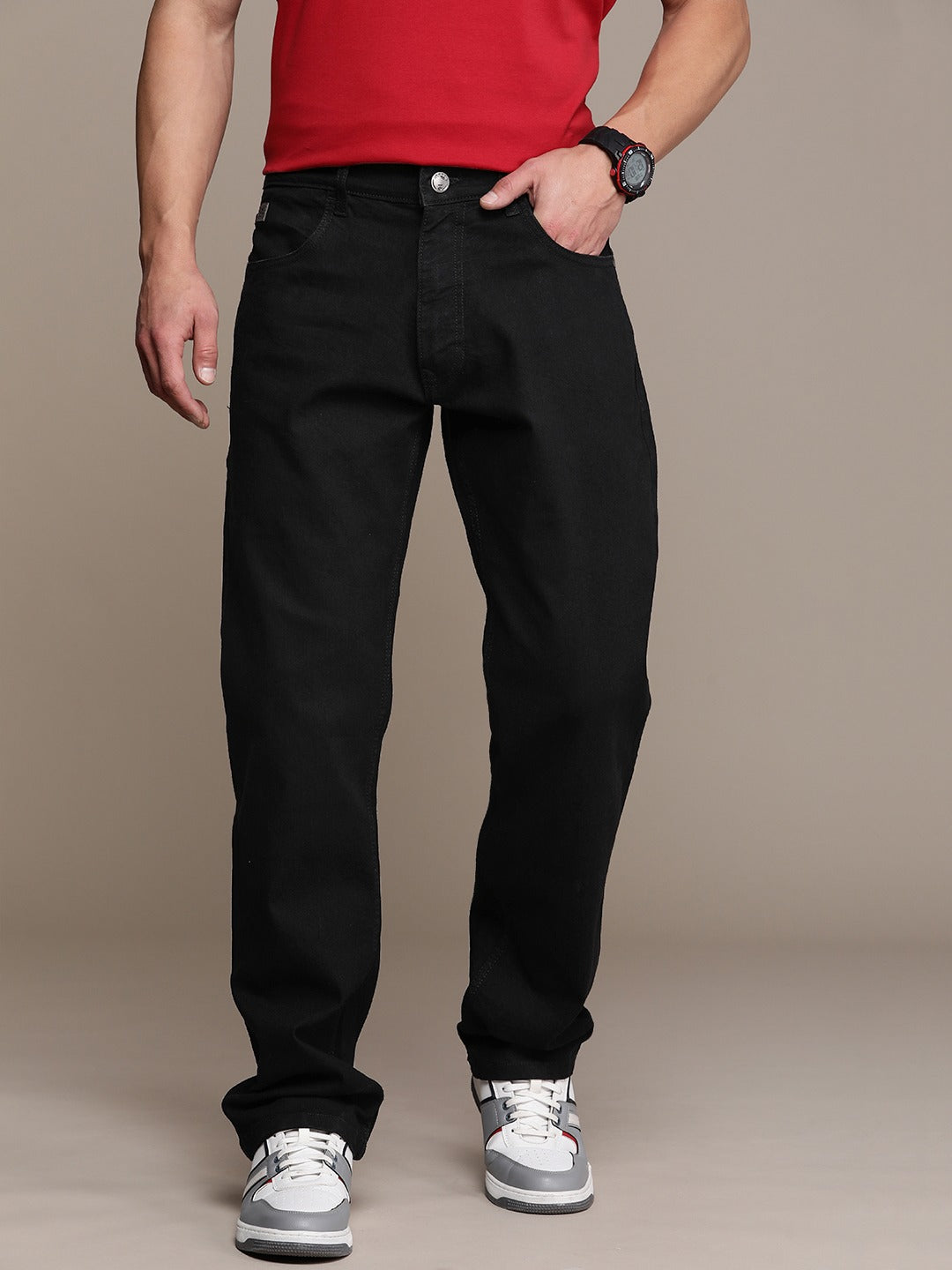 Men Anti Fit Stretchable Jeans