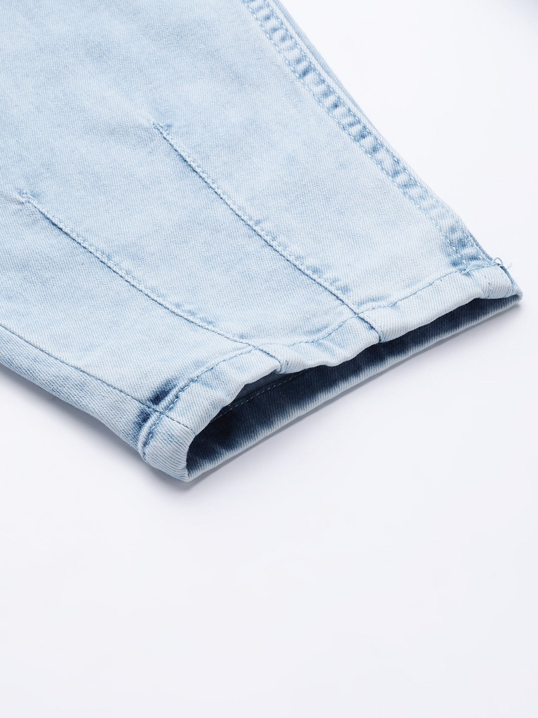 Women Indigo Denim Daze High-Rise Heavy Fade Mom Fit Stretchable Jeans