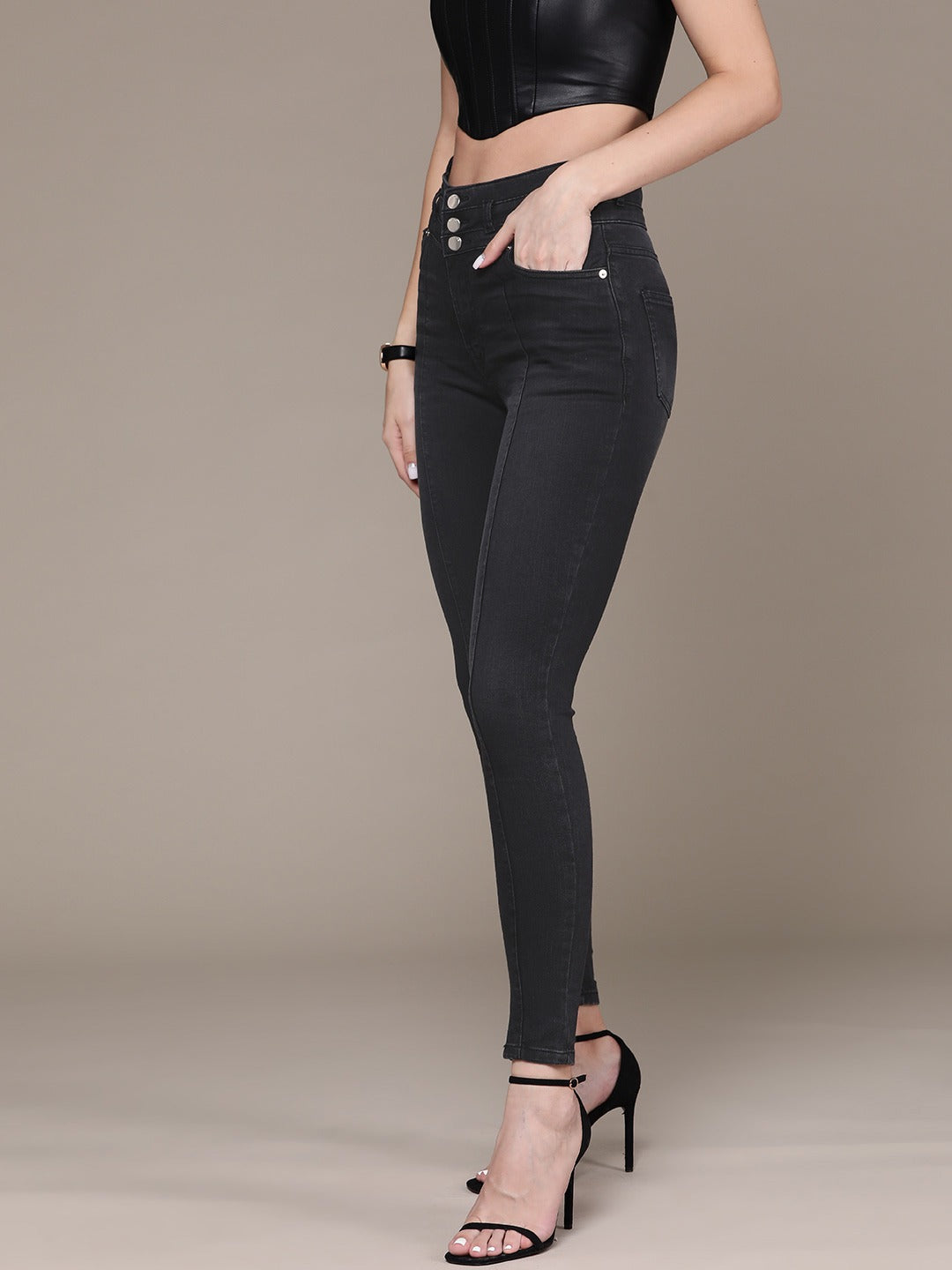 Women Denim Daze Super Skinny Fit High-Rise Stretchable Jeans