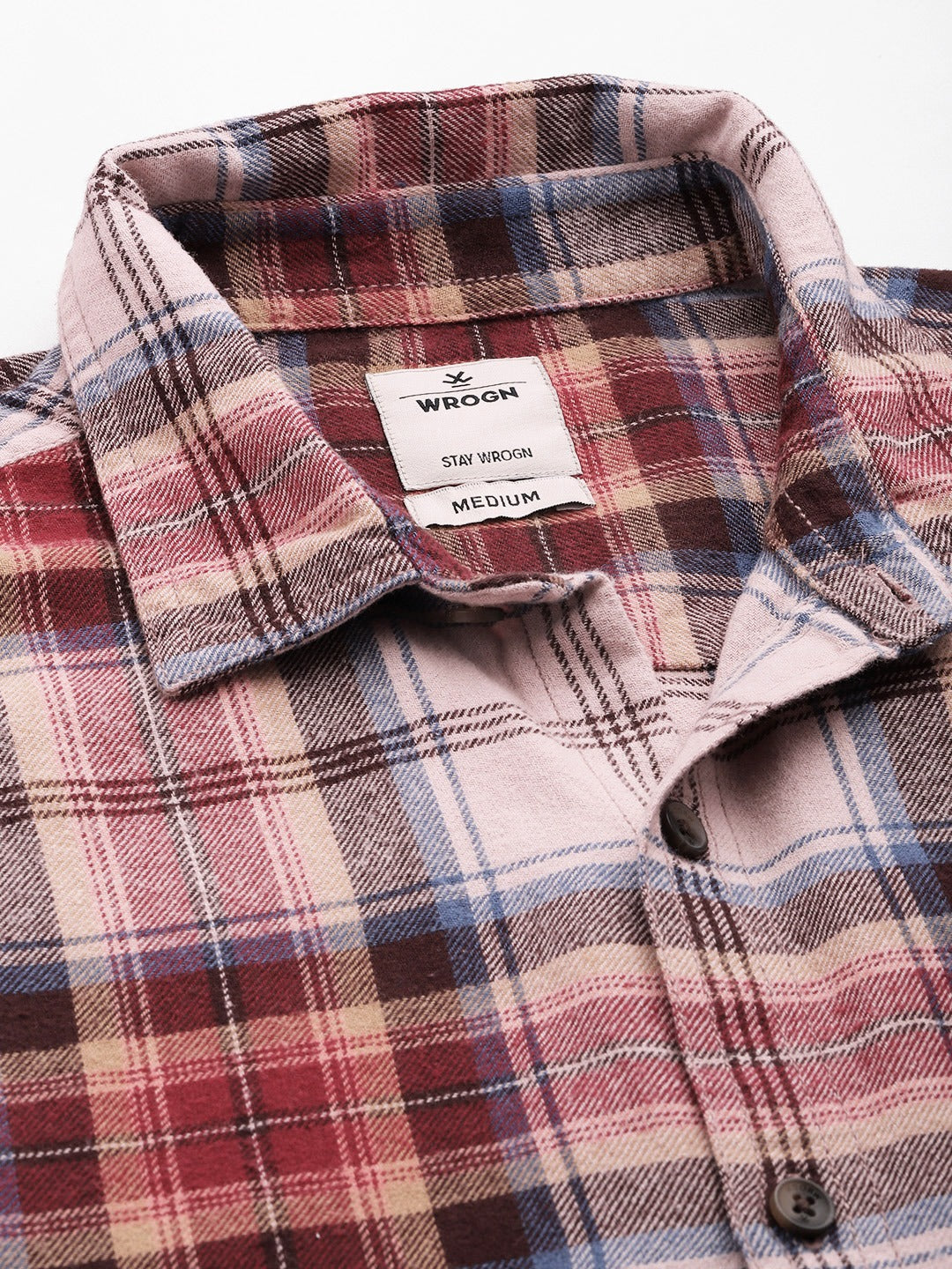 Relaxed Fit Checked Pure Cotton Casual Shirt