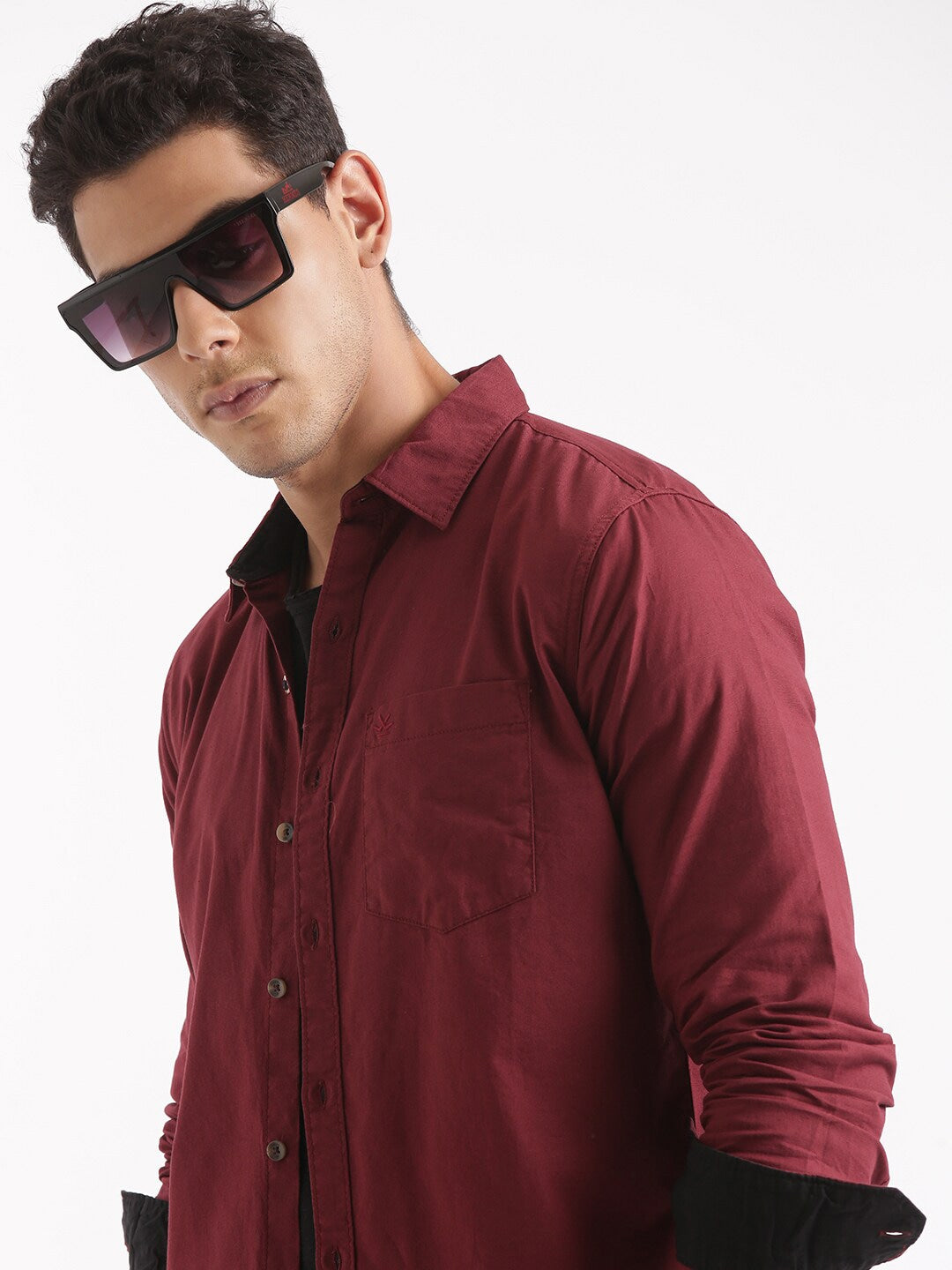 Slim Fit Linen Casual Shirt