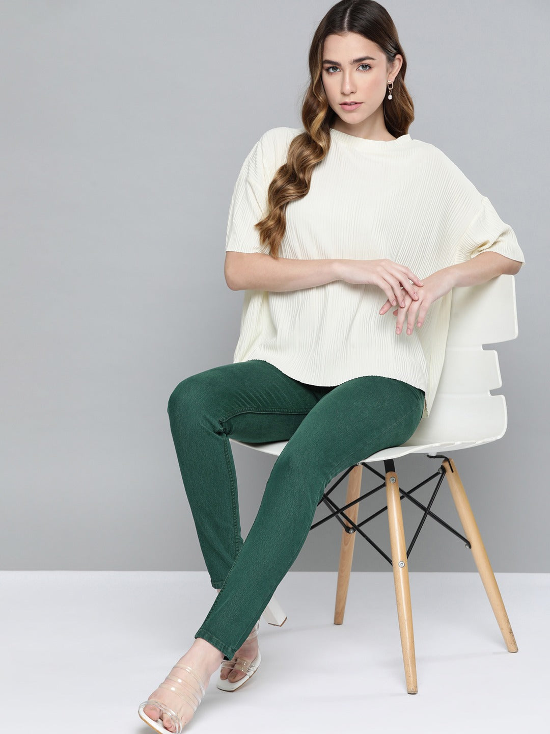 Women Skinny Fit Solid Stretchable Jeans