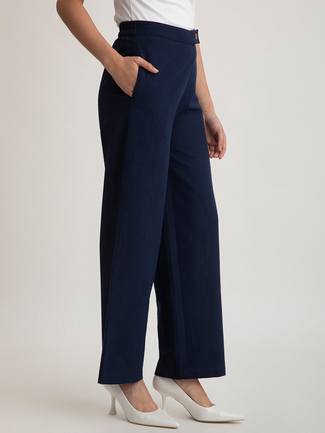 The Willow Wide Leg Pant - Rust – Parallel 51