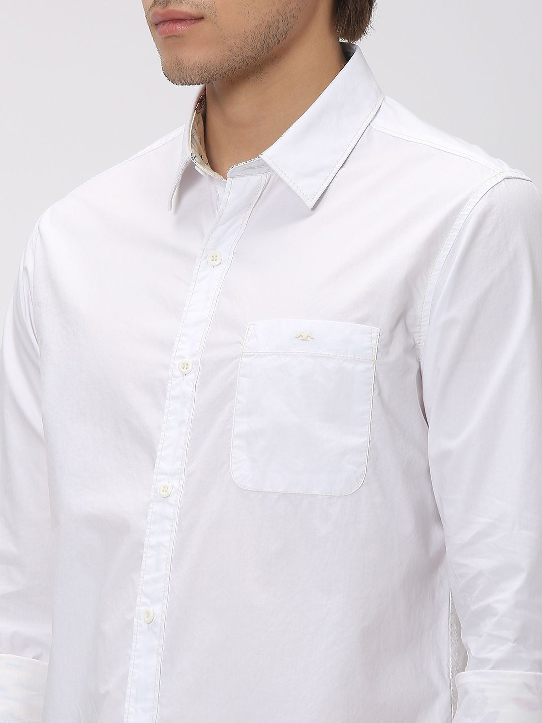 Slim Fit Casual Cotton Linen Shirt