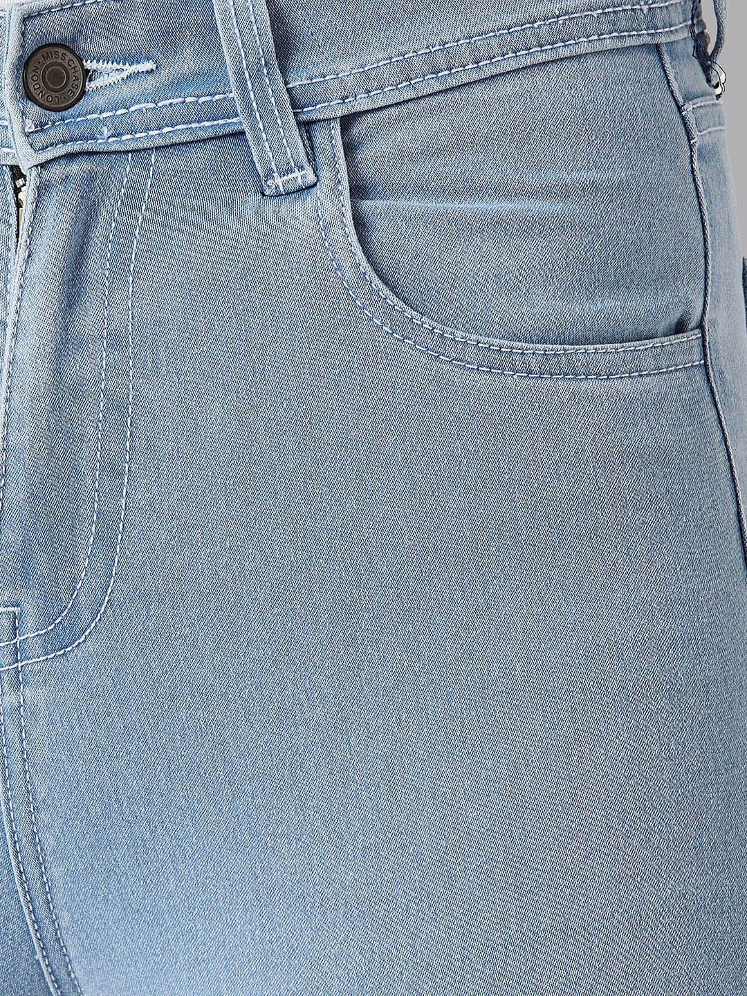 Women Blue Skinny Fit High-Rise Clean Look Stretchable Jeans