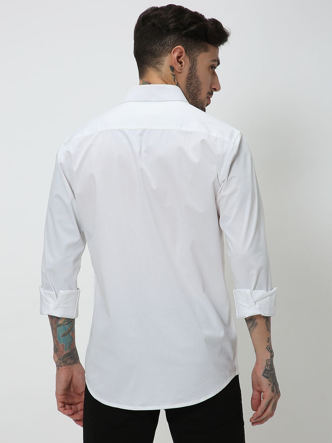 Slim Fit Casual Cotton Linen Shirt