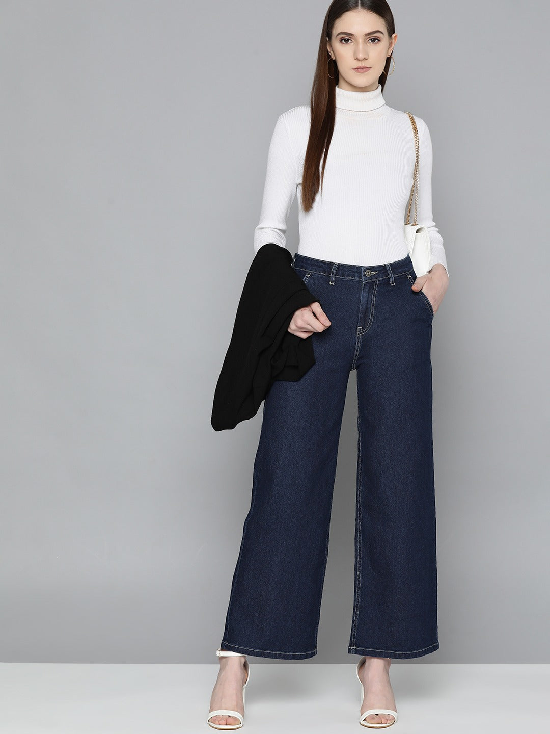 Women Flared Stretchable Jeans