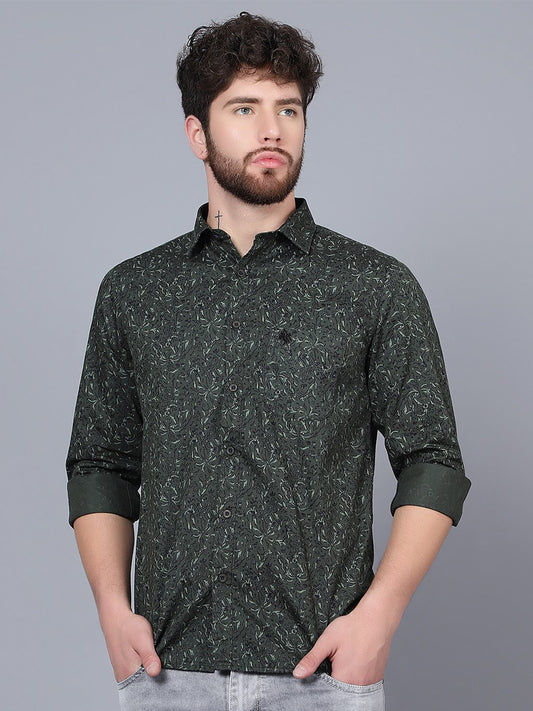 Printed Cotton Casual Shirt