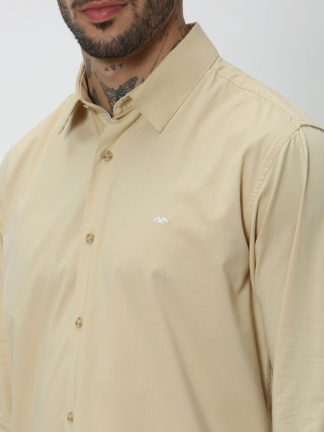 Slim Fit Cotton Linen Shirt