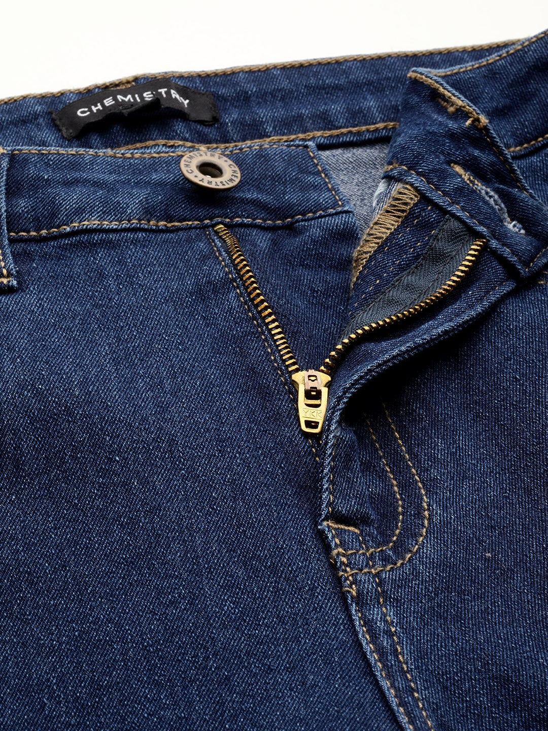 Women Blue Bootcut Stretchable Jeans