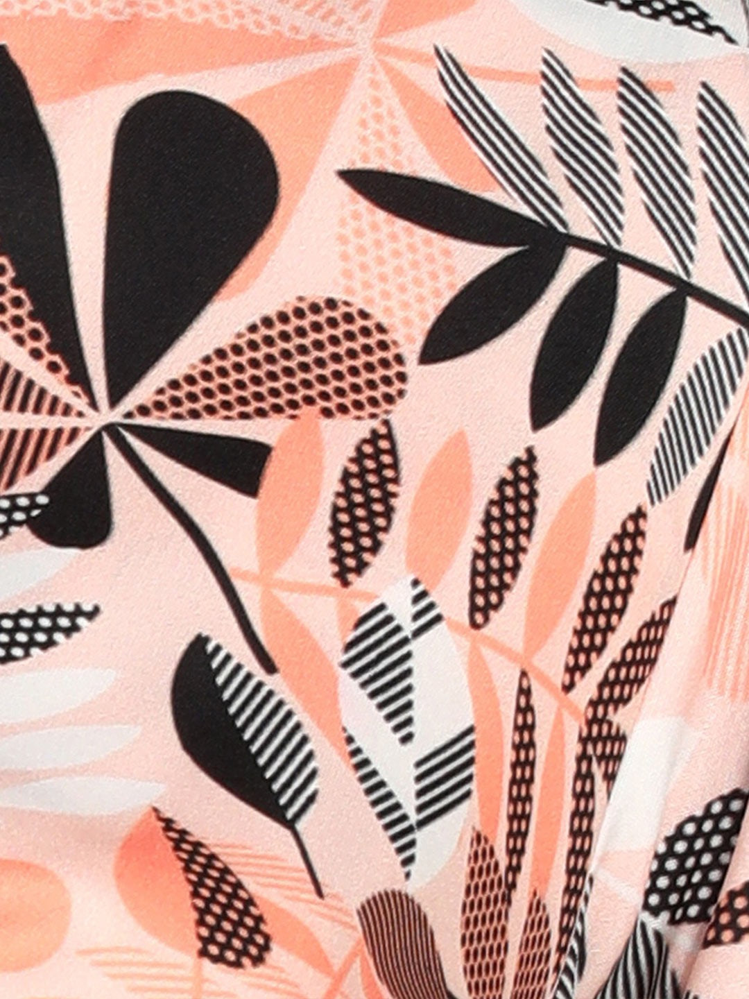 Floral Printed Twisted Crop Top