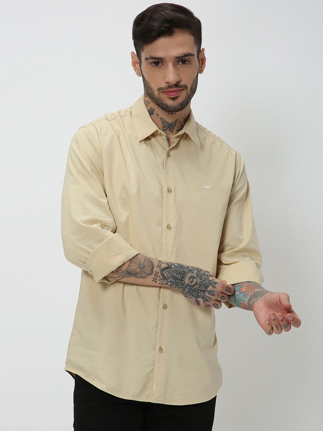 Slim Fit Cotton Linen Shirt